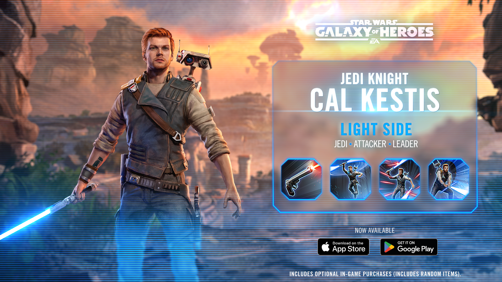 Jedi Knight Cal Kestis character reveal